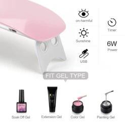 Royala F - Gellak Starterspakket + Inclusief Portable UV LED Lamp + Met 6 Verschillende Gellak Kleuren - Gellak Lamp – Topcoat - Basecoat - Alle Benodigdheden In Eén -Cosmetica Promotiewinkel 1200x1200 1113