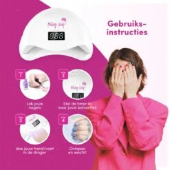 TheBeautyWay Nageldroger - Voor Gelnagels - Geschikt Voor Elke Nagel Gellak - 24 LEDs -Cosmetica Promotiewinkel 1200x1200 1140