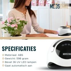 MOOSCARE 120 Watt LED Lamp Voor Gellak Nagels - UV Lamp Gelnagels - Nail Art Nagellamp - Gel Nagellak Nageldroger 12 MOOSCARE 120 Watt LED Lamp Voor Gellak Nagels - UV Lamp Gelnagels - Nail Art Nagellamp - Gel Nagellak Nageldroger -Cosmetica Promotiewinkel 1200x1200 1153