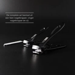 YUBBI™ Premium Zwart Nagelknipper Set - Nageltang - Pedicure - Teennagels - Vingernagels - Teennagelknipper - Nagelschaar - Nail Clipper 13 YUBBI™ Premium Zwart Nagelknipper Set - Nageltang - Pedicure - Teennagels - Vingernagels - Teennagelknipper - Nagelschaar - Nail Clipper -Cosmetica Promotiewinkel 1200x1200 1185