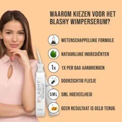 B’LASHY® Wimperserum - Wimper Groeimiddel - Wimper Serum Voor Sterke, Lange En Volle Wimpers - 5 Ml -Cosmetica Promotiewinkel 1200x1200 369
