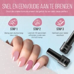 Lovae Cosmetics Gellak - 6-delige Set - Gel Nagellak - Pink Fashion - Gellac - 8ML -Cosmetica Promotiewinkel 1200x1200 499