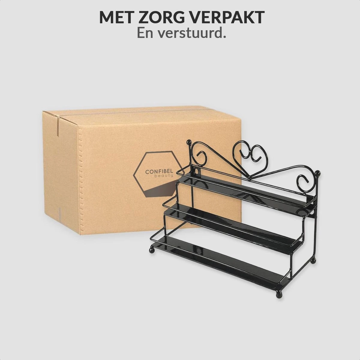 Confibel Nagellak Organizer - Nagellak Flesjes Houder - Essentiële Oliën Organizer - Rek Voor Flesjes - Wanddecoratie - Zwart 9 Confibel Nagellak Organizer - Nagellak Flesjes Houder - Essentiële Oliën Organizer - Rek Voor Flesjes - Wanddecoratie - Zwart - Afbeelding 7