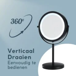 DAY Make-up Spiegel Met Verlichting - LED - 360° Draaibaar - Dubbelzijdig - 5x Vergroting - Scheerspiegel 17 DAY Make-up Spiegel Met Verlichting - LED - 360° Draaibaar - Dubbelzijdig - 5x Vergroting - Scheerspiegel -Cosmetica Promotiewinkel 1200x1200 700
