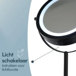 DAY Make-up Spiegel Met Verlichting - LED - 360° Draaibaar - Dubbelzijdig - 5x Vergroting - Scheerspiegel 19 DAY Make-up Spiegel Met Verlichting - LED - 360° Draaibaar - Dubbelzijdig - 5x Vergroting - Scheerspiegel -Cosmetica Promotiewinkel 1200x1200 702