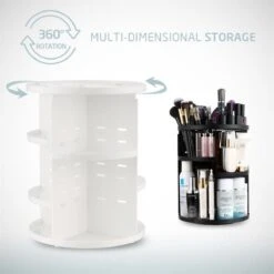 UNIQ 360° Roterend Make-Up Organizer - Beauty Organizer Voor Huidverzorging En Make-up - Opbergbox - Wit 10 UNIQ 360° Roterend Make-Up Organizer - Beauty Organizer Voor Huidverzorging En Make-up - Opbergbox - Wit -Cosmetica Promotiewinkel 1200x1200 705