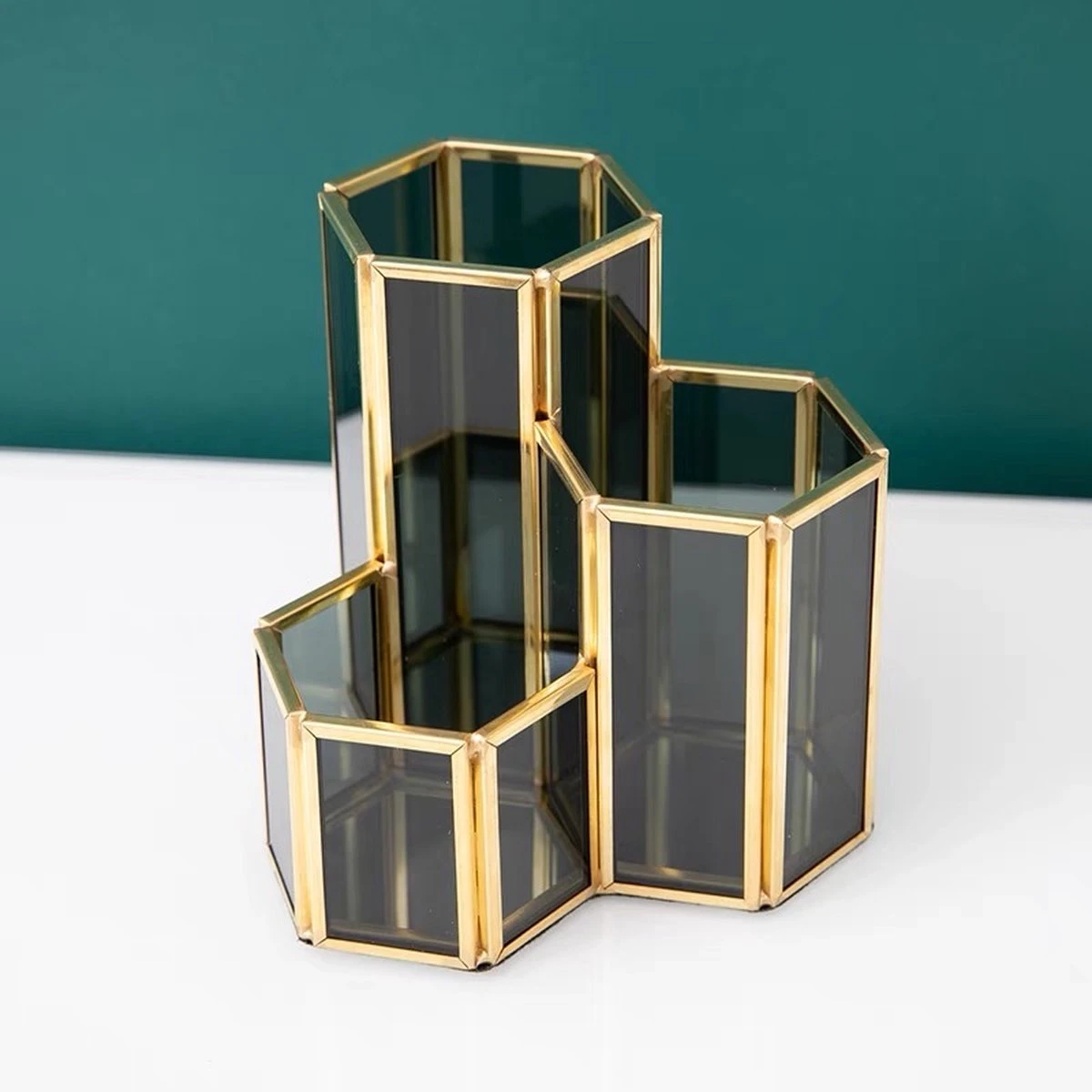 Kwastenhouder Kenza | Make-up Organizer | Kwastenhouder | Cosmetica Opbergdoos | Kwasten Houder | Kwasten Opbergen | Houder Voor Make-up Kwasten | Kwasten Organizer | Brushes Holder | Beautybox | Cosmetica Organizer | Pennenbakje | Houder 6 Kwastenhouder Kenza | Make-up Organizer | Kwastenhouder | Cosmetica Opbergdoos | Kwasten Houder | Kwasten Opbergen | Houder Voor Make-up Kwasten | Kwasten Organizer | Brushes Holder | Beautybox | Cosmetica Organizer | Pennenbakje | Houder - Afbeelding 4