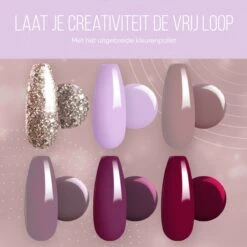 Lovae Cosmetics Gellak - 6-delige Set - Gel Nagellak - Autumn Falls - Gellac - 8ML -Cosmetica Promotiewinkel 1200x1200 946