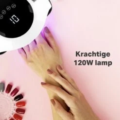 Vivid Green UV Lamp Gelnagels - Led Nagellamp - Gellak Nagel Lamp - Nageldroger - Naggellak Droger - Nagels - 120W -Cosmetica Promotiewinkel 1200x1200 955