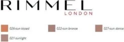 Rimmel London Natural Bronzer Bronzing Powder - 26 Sun Kissed -Cosmetica Promotiewinkel 1200x409