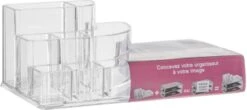 Five® Make Up Organiser Transparant - Transparant - Sorteervakken 9 Five® Make Up Organiser Transparant - Transparant - Sorteervakken -Cosmetica Promotiewinkel 1200x534