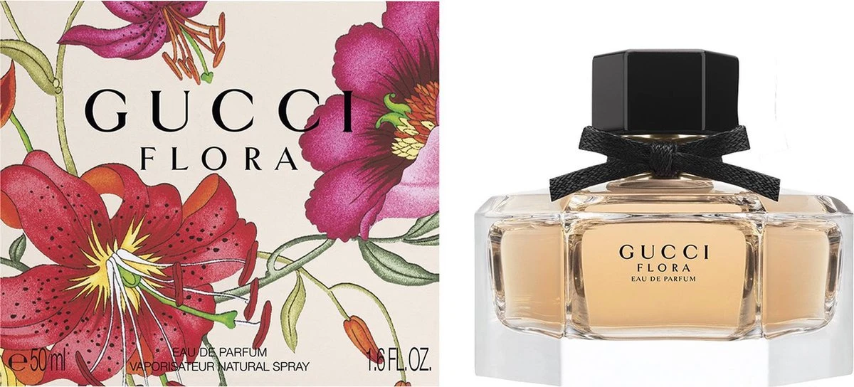Gucci Flora 50 Ml - Eau De Parfum - Damesparfum 4 Gucci Flora 50 Ml - Eau De Parfum - Damesparfum - Afbeelding 2