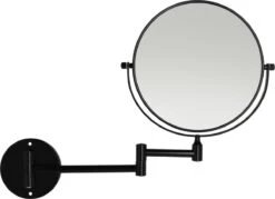 LYVION Make-up Spiegel - Scheerspiegel - Vergrootspiegel - 2 Spiegels - Voor Aan De Wand - Uitklapbaar - Verstelbaar - Cosmeticaspiegel - Dubbelzijdig - RVS - Zwart 10 LYVION Make-up Spiegel - Scheerspiegel - Vergrootspiegel - 2 Spiegels - Voor Aan De Wand - Uitklapbaar - Verstelbaar - Cosmeticaspiegel - Dubbelzijdig - RVS - Zwart -Cosmetica Promotiewinkel 1200x869