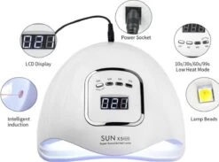 Merkloos 80 Watt UV LED Lamp Nagels - SUN X5 MAX - 45LED - Nagel - UV- LED Lamp - Wit - Nagellamp - Nail Dryer - Nagels - Salon - Lamp - 14 Merkloos 80 Watt UV LED Lamp Nagels - SUN X5 MAX - 45LED - Nagel - UV- LED Lamp - Wit - Nagellamp - Nail Dryer - Nagels - Salon - Lamp - -Cosmetica Promotiewinkel 1200x888 1
