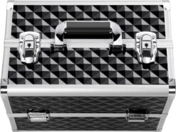 Make-upkoffer, Kapperskoffer, Cosmeticakoffer, Lege Nagelkoffer, Multikoffer, Afsluitbaar Voor Nageldesign/massageolie/fotoapparatuur, 34,7 X 22,2 X 25 Cm HMTM-YAHEE-411176 -Cosmetica Promotiewinkel 1200x905