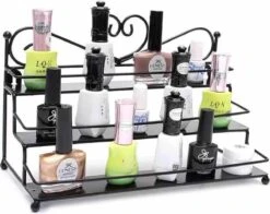 Confibel Nagellak Organizer - Nagellak Flesjes Houder - Essentiële Oliën Organizer - Rek Voor Flesjes - Wanddecoratie - Zwart 27 Confibel Nagellak Organizer - Nagellak Flesjes Houder - Essentiële Oliën Organizer - Rek Voor Flesjes - Wanddecoratie - Zwart -Cosmetica Promotiewinkel 1200x951 1