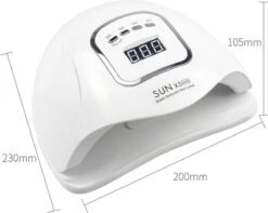 Merkloos 80 Watt UV LED Lamp Nagels - SUN X5 MAX - 45LED - Nagel - UV- LED Lamp - Wit - Nagellamp - Nail Dryer - Nagels - Salon - Lamp - 20 Merkloos 80 Watt UV LED Lamp Nagels - SUN X5 MAX - 45LED - Nagel - UV- LED Lamp - Wit - Nagellamp - Nail Dryer - Nagels - Salon - Lamp - -Cosmetica Promotiewinkel 1200x959 2