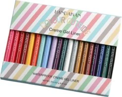 HANDAIYAN Sneldrogend Waterdicht En Niet Gemakkelijk Uit Te Vegen Kleur Eyeliner 20 Kleuren 9 HANDAIYAN Sneldrogend Waterdicht En Niet Gemakkelijk Uit Te Vegen Kleur Eyeliner 20 Kleuren -Cosmetica Promotiewinkel 1200x964 1
