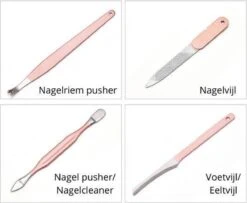 Professionele 16-in-1 Manicure / Pedicure Set In Rose Gold In Luxe Opbergdoosje | Nagelgarnituur 16 Stuks Roségoud / Goud | Nagelknipper Nageltang Ingegroeide Teennagel Manicureset Pedicureset | Nagelschaar Nagelschaartje Nageltang Nagelknipper -Cosmetica Promotiewinkel 1200x985