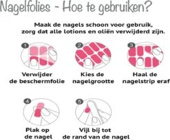 Nagellak - Nagels - Nagelvijl - Nagelstickers - 20 Nagel Folies - Nagel Folie - Nagellak Set - Nagelfolie - Nailwraps - Roze - Roze Nagellak -Cosmetica Promotiewinkel 1200x990