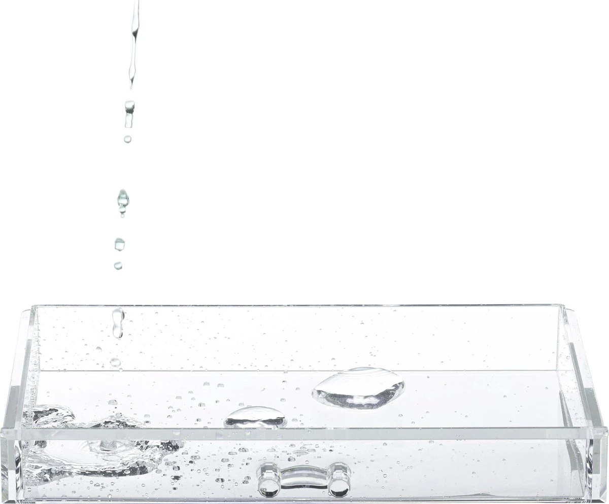 Relaxdays Make-up Organizer Acryl - 3 Lades Met Vakken Acrylbox - Cosmeticabox Opbergdoos - Doorzichtig 9 Relaxdays Make-up Organizer Acryl - 3 Lades Met Vakken Acrylbox - Cosmeticabox Opbergdoos - Doorzichtig - Afbeelding 7