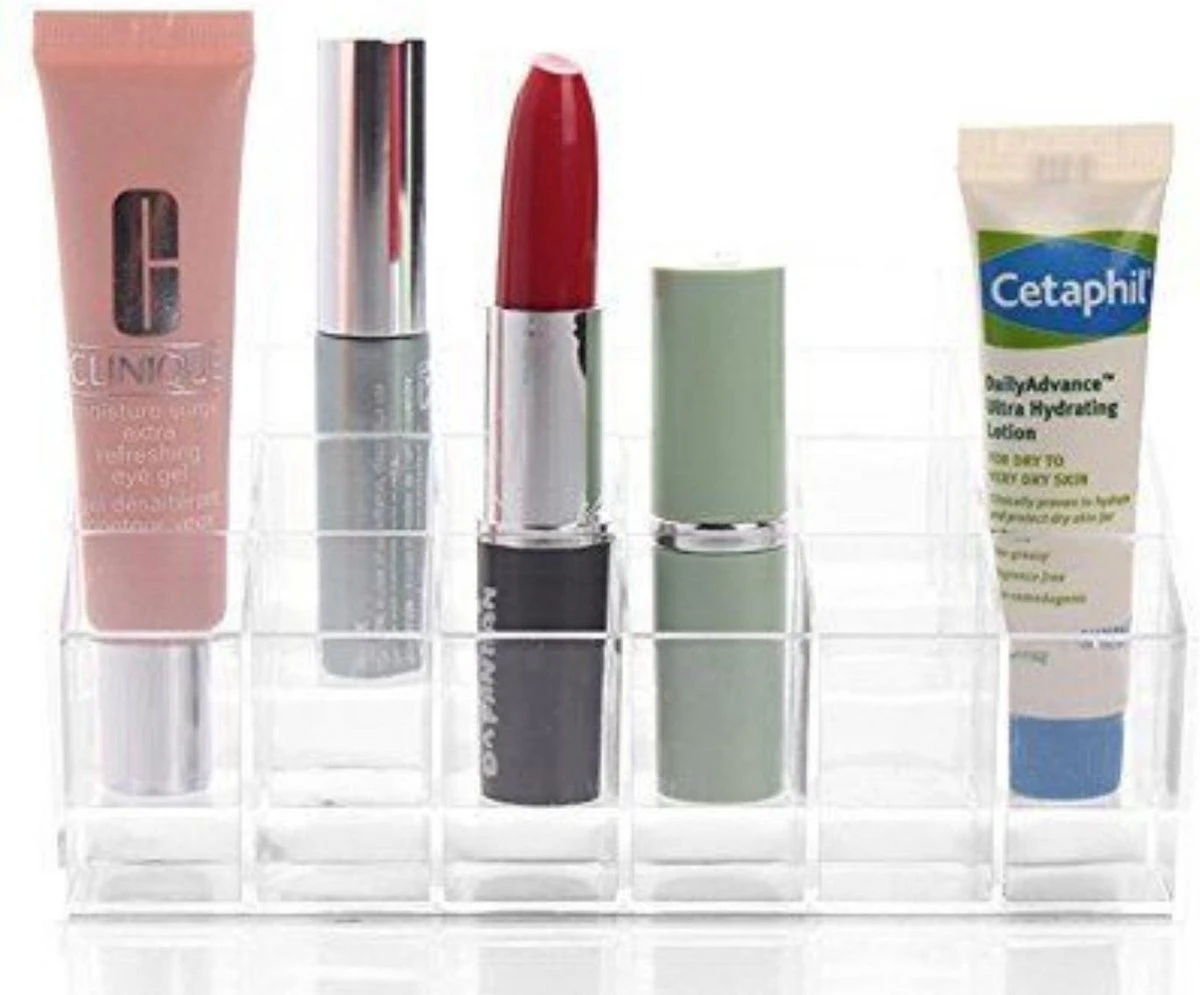 Acryl Make-up Organizer - 24 Rum 6 Acryl Make-up Organizer - 24 Rum - Afbeelding 4