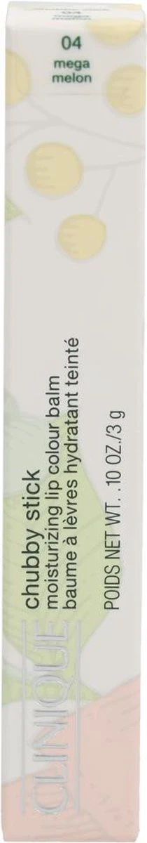 Clinique Chubby Stick Moisturizing Lip Colour Balm - Mega Melon 6 Clinique Chubby Stick Moisturizing Lip Colour Balm - Mega Melon - Afbeelding 4
