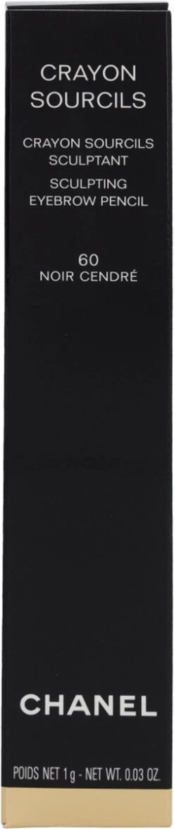 Chanel Crayon Sourcils Wenbrauwpotlood - 66 Noir Cendre - Zwart -Cosmetica Promotiewinkel 252x1200 3