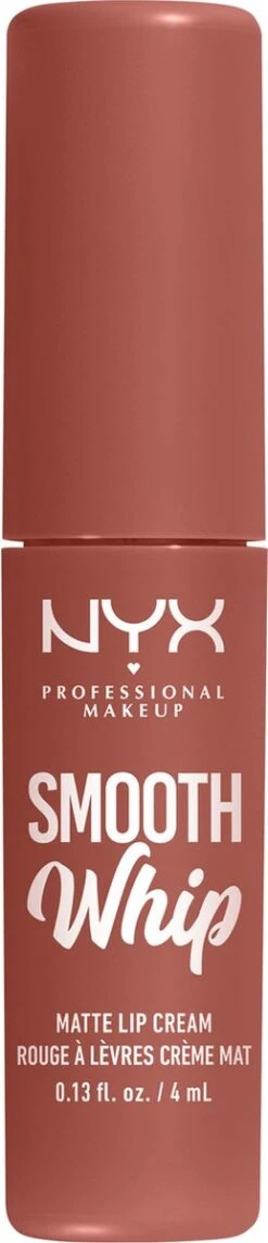 NYX Professional Makeup - Smooth Whip Matte Lip Cream Teddy Fluff - Vloeibare Lippenstift - 4ML -Cosmetica Promotiewinkel 259x1200 2