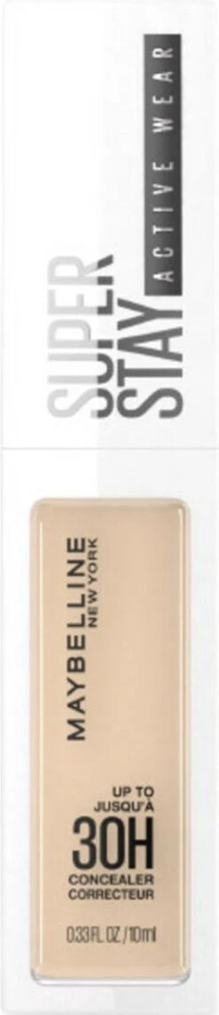 Maybelline SuperStay 30H Active Wear Concealer - 15 Light -Cosmetica Promotiewinkel 259x1200 4
