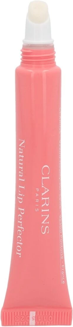 Clarins Instant Light Natural Lip Perfector - 01 Rose Shimmer - Lipgloss - 12 Ml -Cosmetica Promotiewinkel 268x1200