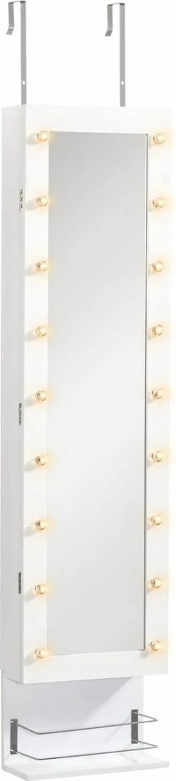 HOMCOM Sieradenkast Met Verlichting 831-326