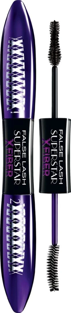 L'Oréal Paris False Lash Superstar X Fiber Mascara - Zwart 30 L'Oréal Paris False Lash Superstar X Fiber Mascara - Zwart -Cosmetica Promotiewinkel 274x1200 1