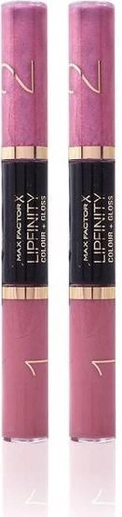 Max Factor Lipfinity Colour + Gloss - 550 Reflective Ruby -Cosmetica Promotiewinkel 283x1200