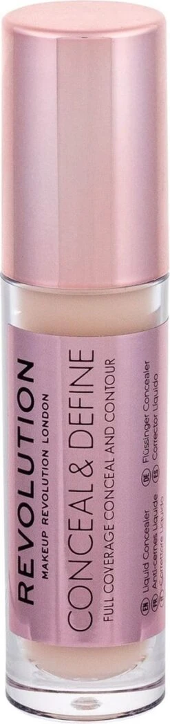 Makeup Revolution - (Conceal & Define Concealer) 3.4 Ml C3 17 Makeup Revolution - (Conceal & Define Concealer) 3.4 Ml C3 -Cosmetica Promotiewinkel 283x1200 3