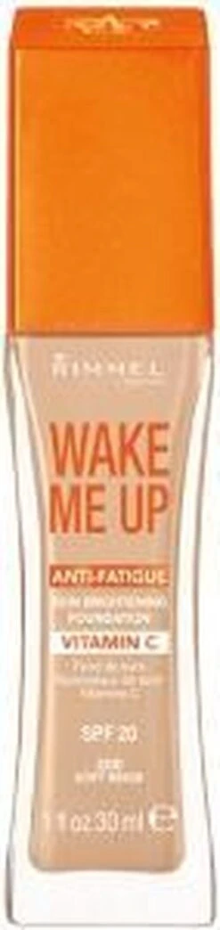 Rimmel London Rimmel - Wake Me Up Foundation - Soft Beige - Beige -Cosmetica Promotiewinkel 284x1200 1