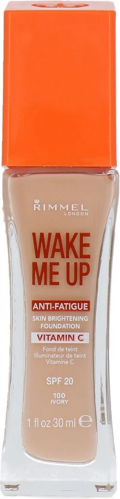 Rimmel London Rimmel - Wake Me Up Foundation With Vitamine C - Ivory -Cosmetica Promotiewinkel 289x1200 1
