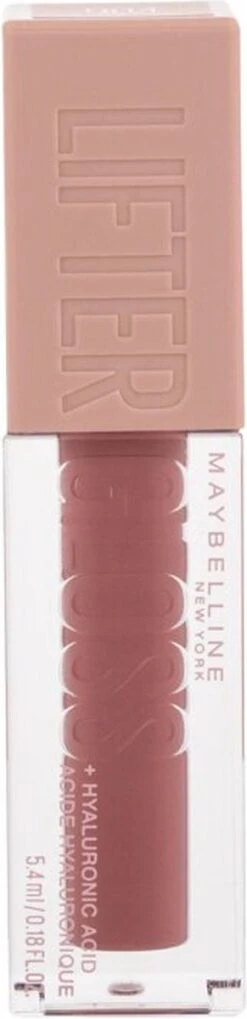 Maybelline Lifter Lipgloss - 004 Silk (met Hyaluronic Acid) -Cosmetica Promotiewinkel 291x1200