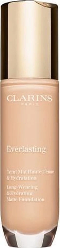 Clarins Everlasting Long-Wearing & Hydrating Matte Foundation - Long-Lasting Moisturizing Makeup With Matte Effect 30 Ml 107C -Cosmetica Promotiewinkel 294x1200 1