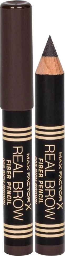 Max Factor Real Brow Eyebrow Pencil Wenkbrauwpotlood - 005 Rich Brown -Cosmetica Promotiewinkel 305x1200 3