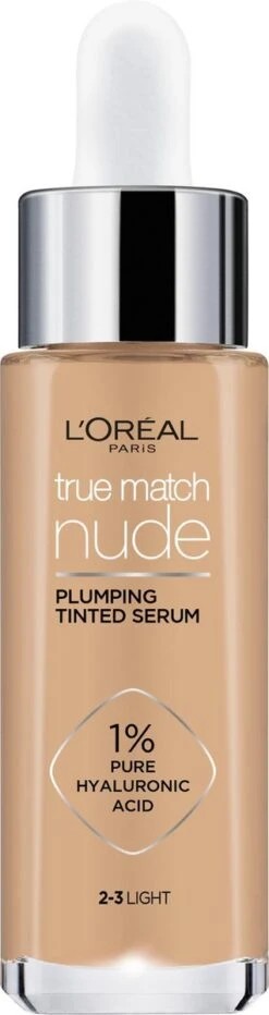 L’Oréal Paris True Match Tinted Serum Foundation - 2-3 Light - 30ml -Cosmetica Promotiewinkel 318x1200 3
