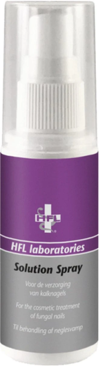 HFL - Solution Spray - Bestrijding Tegen Schimmelnagels, Kalknagels, Rode Huid 3 HFL - Solution Spray - Bestrijding Tegen Schimmelnagels, Kalknagels, Rode Huid