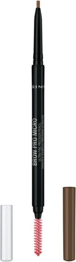 Rimmel London Brow Pro Micro Wenkbrauwpotlood - 002 Soft Brown -Cosmetica Promotiewinkel 350x1200 3