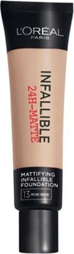 L'Oréal Paris Infallible Matte Foundation - 13 Beige Rose 12 L'Oréal Paris Infallible Matte Foundation - 13 Beige Rose -Cosmetica Promotiewinkel 353x1200