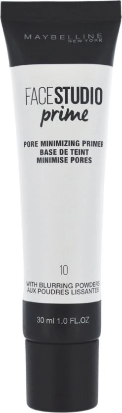 Maybelline Face Studio Prime - 10 Pore Minimizing Primer -Cosmetica Promotiewinkel 356x1200 1