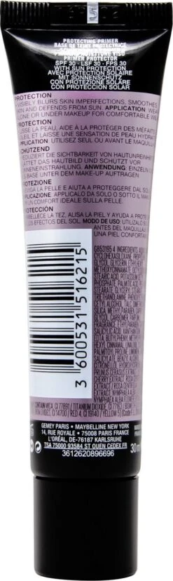 Maybelline Facestudio Primer - Protecting Primer SPF30 - 30ml -Cosmetica Promotiewinkel 358x1200 3