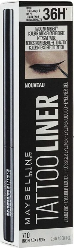 Maybelline New York Tattoo Studio Tattoo Liner - Liquid Ink - 710 Inked Black – Zwart - Ultra Langhoudende Liquid Eyeliner 26 Maybelline New York Tattoo Studio Tattoo Liner - Liquid Ink - 710 Inked Black – Zwart - Ultra Langhoudende Liquid Eyeliner -Cosmetica Promotiewinkel 358x1200 7