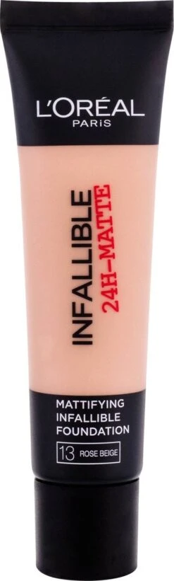 L'Oréal Paris Infallible Matte Foundation - 13 Beige Rose 11 L'Oréal Paris Infallible Matte Foundation - 13 Beige Rose -Cosmetica Promotiewinkel 361x1200 1