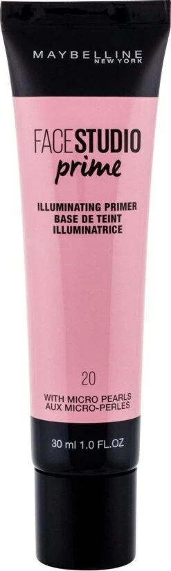Maybelline Face Studio Primer - 20 Illuminating -Cosmetica Promotiewinkel 361x1200 5
