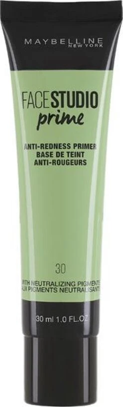 Maybelline Master Prime - 30 Anti Redness - Primer -Cosmetica Promotiewinkel 365x1200